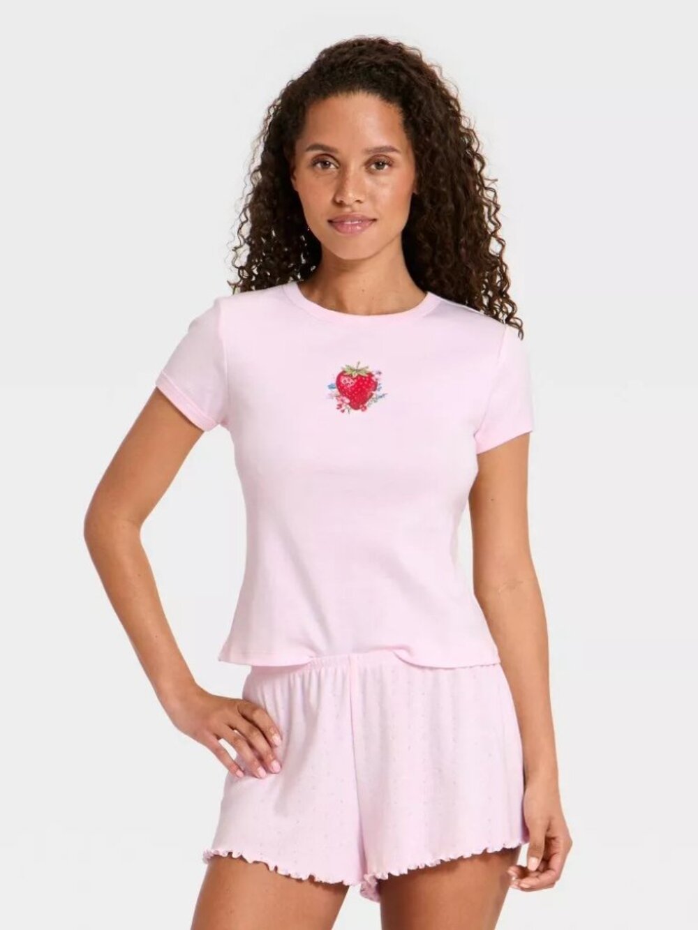 NWT Women's Wild Fable 100% Cotton Pajama Shirt Top-XS